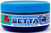New Life Spectrum Betta 25g seal-pack for freshness and vibrant color support