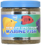 New Life Spectrum Marine 1mm sinking pellets for marine fish nutrition