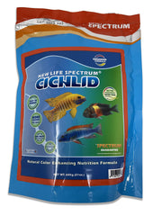 New Life Spectrum Naturox cichlid pellets support all life stages and color development
