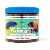New Life Spectrum Thera A Medium pellets for balanced nutrition in mid-size tropical fish.