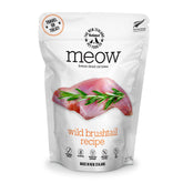The New Zealand Natural Pet Food Co. Meow freeze-dried wild brushtail bowl for easy complete meals
