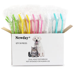 Newday colorful bristles highlight color variety for easy selection and replacement.