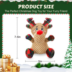 Newget corduroy plush dog toy close-up for durable indoor fun