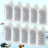 NEWKE 10-pack small replacement cartridges ready for quick tank maintenance.