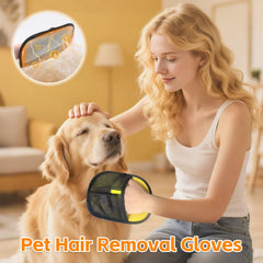 Newly Cats and Dogs glove on car seat removes lint with a single glide.