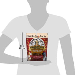 Newman's Own Snack Sticks for Dogs soft chew texture invites gentle, tasty treats.