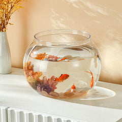 Newpol clear PET plastic tank closeup emphasizes brightness and durability