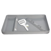 Nexanic reusable litter tray front view designed for easy use with Petsafe ScoopFree
