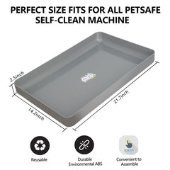 Nexanic tray fits most ScoopFree self-cleaning boxes for convenience