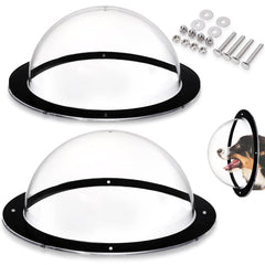 Nexboraque dog fence window two-pack setup enables quick, secure installation for any yard.