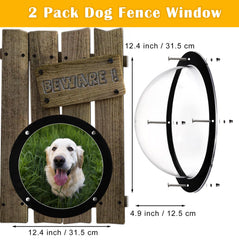 Nexboraque pet dome clear view provides unobstructed sightlines for curious dogs.