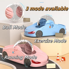 Nicerice hamster sports car ventilation vents enabling safe breathing