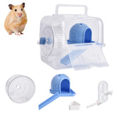 Nicerice portable hamster travel cage with a lightweight handle for easy outdoor outings.