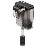 NICREW Slim Aquarium Filter front view shows compact design for nano tanks with gentle flow.