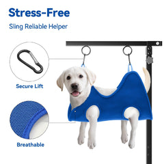Niffgaff hammock supports stability for comfortable nail trimming