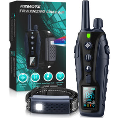 Nikketta dog training collar remote in action demonstrating dependable recall control