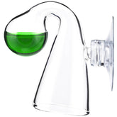 NilocG Aquatics glass CO2 drop checker transparent tube for accurate readings.