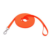 NIMBLE waterproof dog leash 5ft orange for focused recall training outdoors.