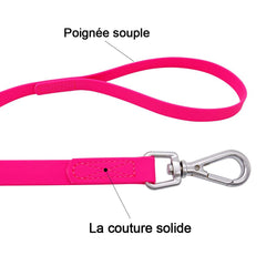 NIMBLE waterproof dog leash pink 30ft versatile for training during walks