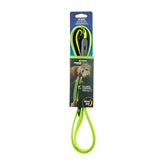 Nite Ize NiteDog LED leash front view with dual LEDs for dusk safety.