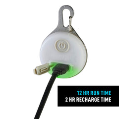 Nite Ize SpotLit Splash Disc-O mode color-changing sequence for safety