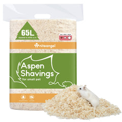 Niteangel Aspen Bedding soft-texture close-up, a comfy surface for small pets.