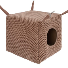 Niteangel Ferret Cozy Swing Hammock cube design for comfy in-cage lounging