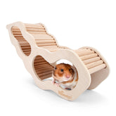 Niteangel hamster house front-view highlighting a sturdy hideout for small pets' quiet rest