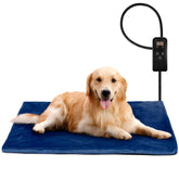Niubya pet heating pad front view with adjustable temperature for comfort