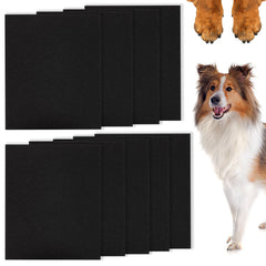 Niuohoy dog nail file scratcher packaging image showing durable replacement sandpaper for grooming setup