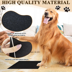 Niuohoy durable emery sandpaper 9pcs for long lasting pet nail care