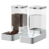 NKECOBJI gravity pet feeder base full ready for pet meals during trips