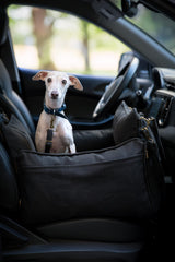 Noah & Paw dog car seat carrier with harness clip for added safety