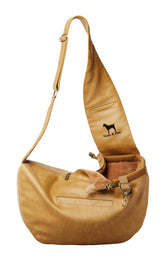 NOAH & PAW dog sling carrier front view for effortless hands-free strolls