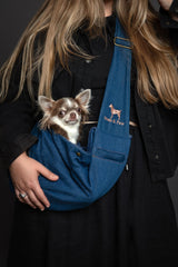 Noah & Paw dog sling safety belt keeps small pets secure