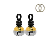 Noble Bells handmade brass clacker for durable pet tracking.