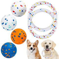 Nobleza dog balls 6-pack: durable play for aggressive chewers