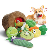 Nocciola basket toy for storage and busy playtime with puppies.
