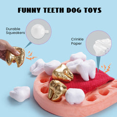 Nocciola Interactive Teeth Toy's rollable tongue invites rolling and puzzle solving.