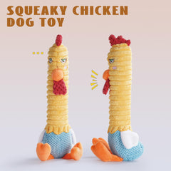 Nocciola Rip and Reveal chicken toy inner red chicken view for endless tugging.