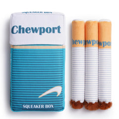 Nocciola squeaky puff stick toy closeup for interactive play and happy sound cues.