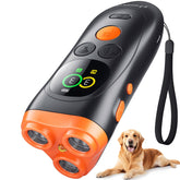 NOIDECE dog bark deterrent with color LCD screen for precise, humane training.