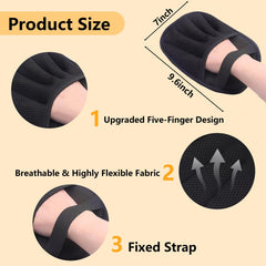 NOIMTTY versatile-surface-cleaning-glove removes hair from clothes, sofas, carpets, and car seats.