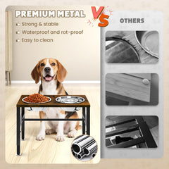 NomNest neck-spine-friendly design supports comfortable dining for dogs of all sizes.