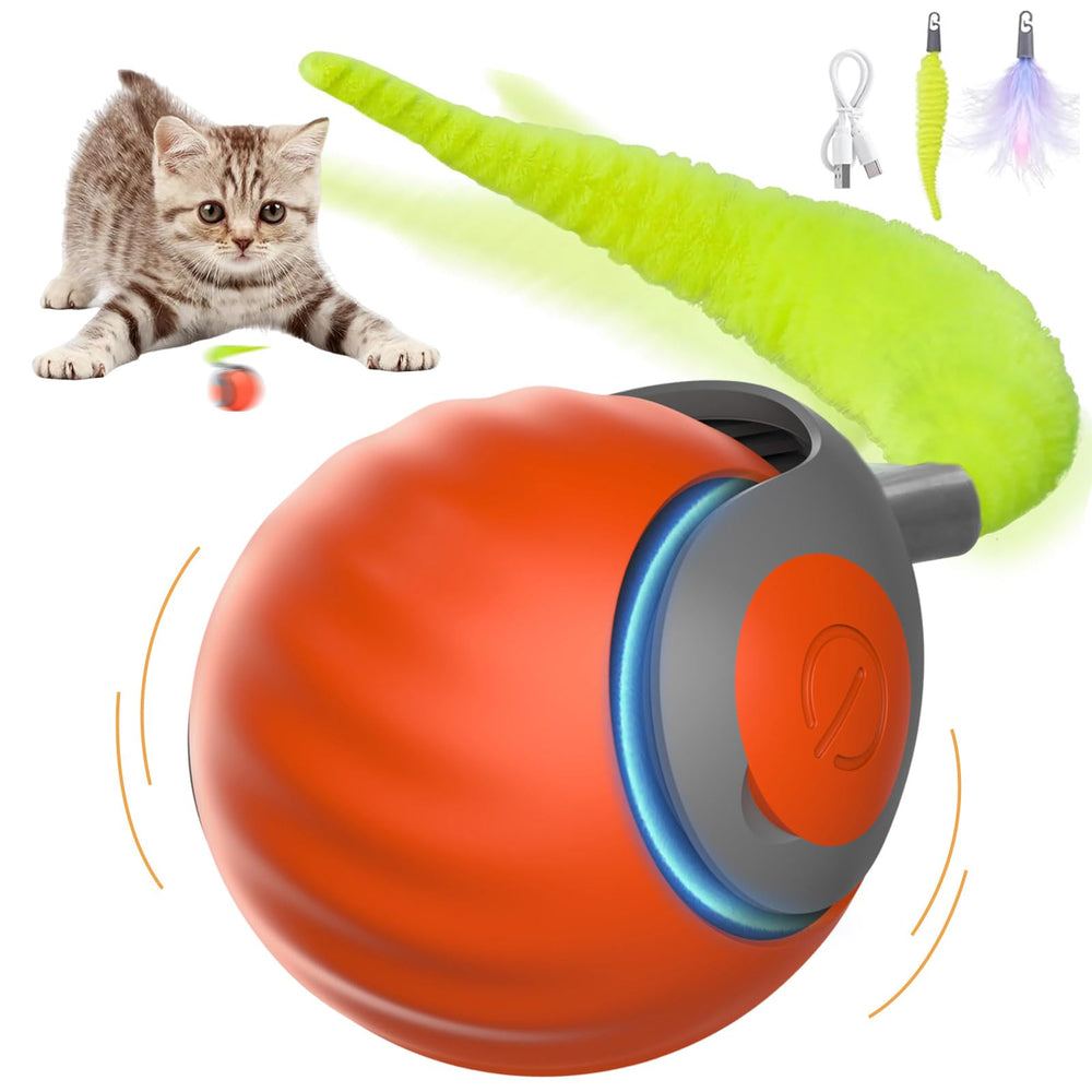 NONENDU Turbo Ball demonstrates indoor play engagement for cats