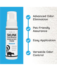 NonScents pet-cleanup-foam on fur demonstrates safe, pet-friendly odor relief.