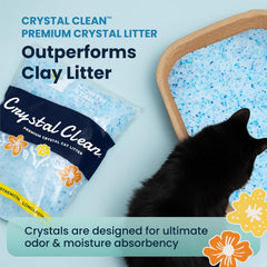North Star Pets Lightweight crystal litter bags emphasize 4.3 lb portions for easy use