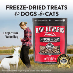 Freeze-dried beef liver treats close-up with crisp texture from Northwest Naturals.