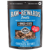Northwest Naturals freeze-dried chicken heart front shows a simple, single-ingredient treat for training