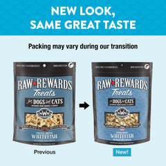 Northwest Naturals Whitefish bites—tiny pieces ideal for pets during training or daily rewards.